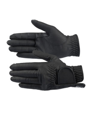 Eleanor breathable PU leather horse riding gloves with great grip