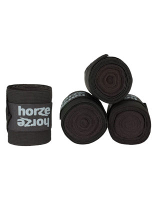 High quality exercise bandages with polar fleece and elastic combined bandage and strong velcro closure for support