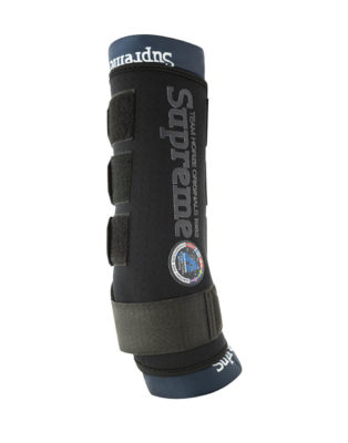 Soft breathable stable boots with strong velcro straps for secure and supportive fit, removable padding for easy cleaning