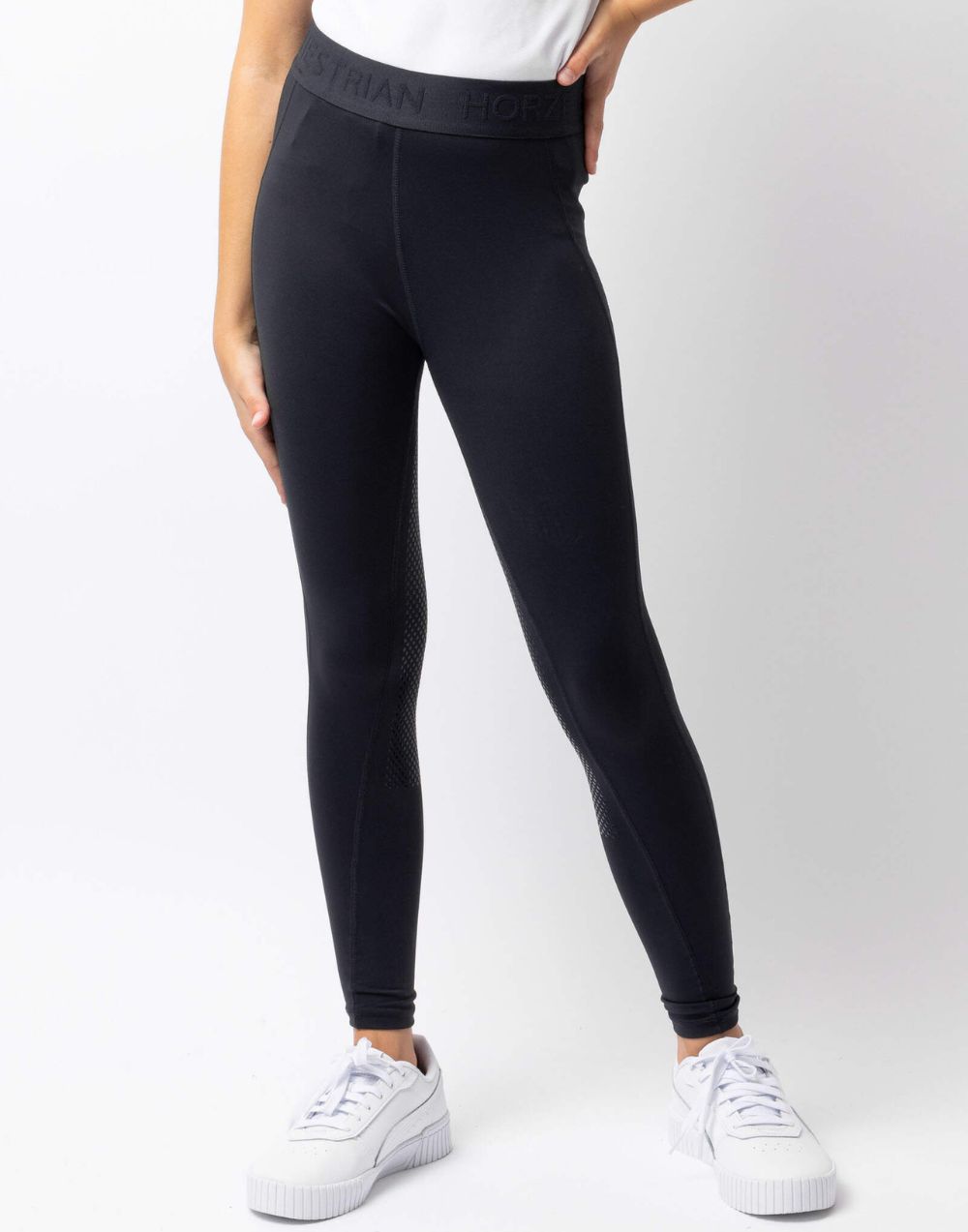 Kids riding tights in navy color