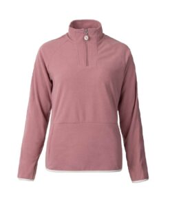 Christa Women's Fleece Riding Jacket with Half Zip