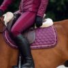Claremont All Purpose Saddle Pad with Faux Fur