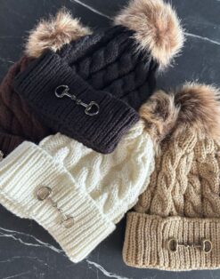 Basic Knitted Snaffle Beanie