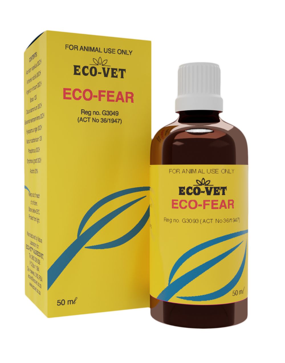 Eco-Fear Calming Support for Horses
